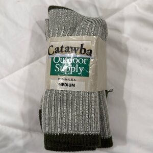 QVC CATAWBA Wool Blend Boot Socks - Sz "MEDIUM" (Shoe Size 4.5-9)